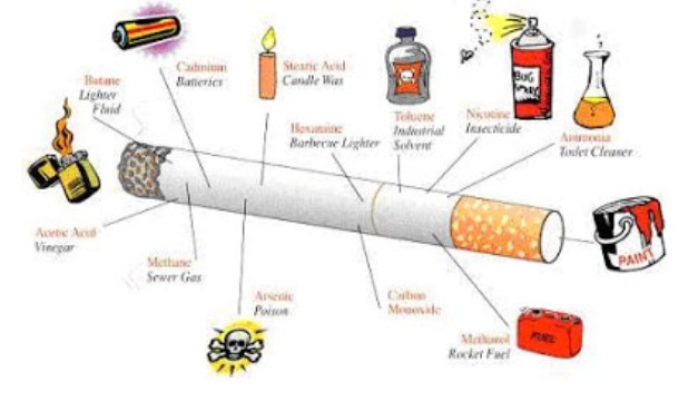 Sigaranın içinde bulunan insan sağlığına zararlı maddeler nelerdir?