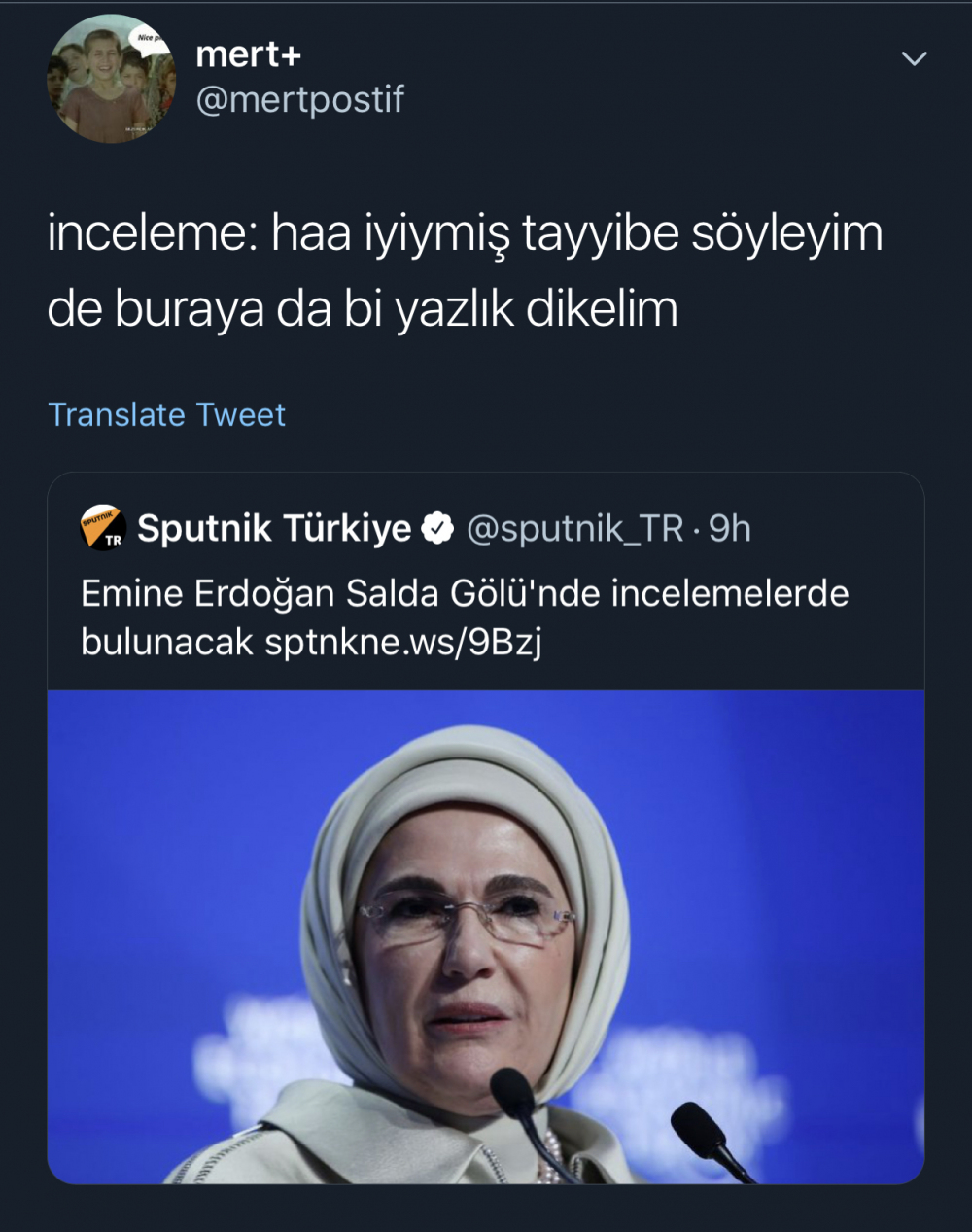 Emine Erdoğan kim oluyor arkadaşlar? Fotoğraftaki haberi yorumlar mısınız?