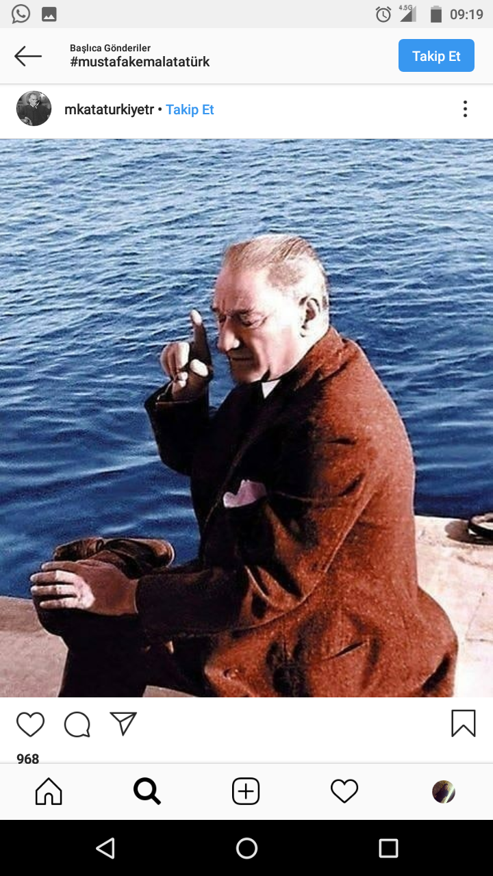 Mustafa Kemal Atatürk deyince ilk olarak aklınıza ne geliyor ?