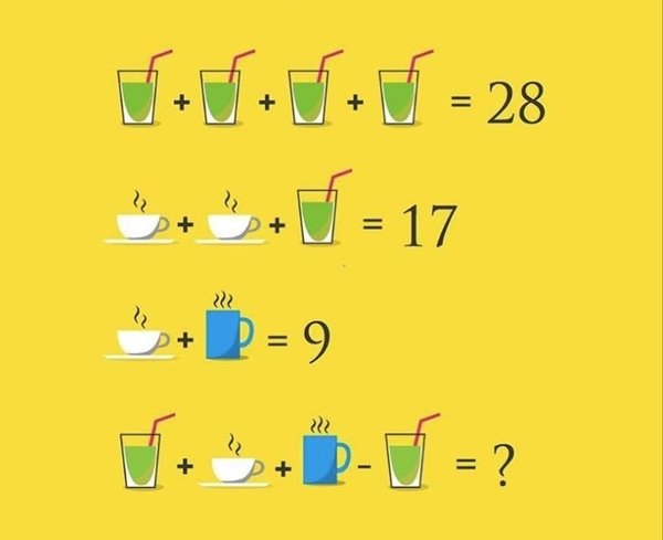 Sizce bu matematik sorusunun cevabı kaçtır?