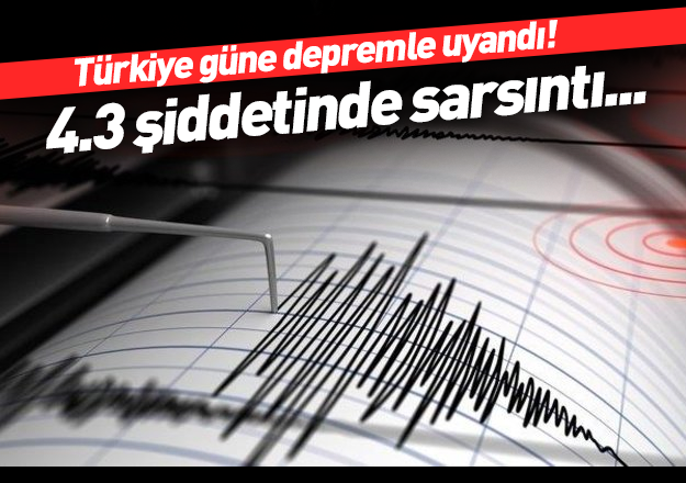 Marmara'da 4.1 Büyüklüğünde Deprem?