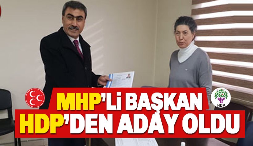 MHP'li başkan HDP'den aday oldu.Bu konu hakkında görüşleriniz nelerdir?