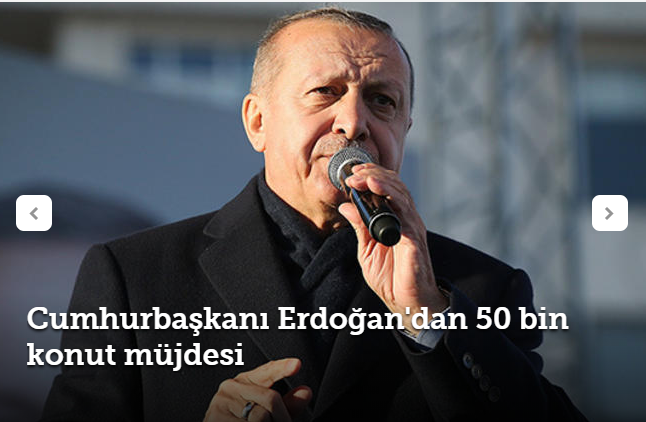 Cumhurbaşkanı Erdoğan'dan 50 bin konut müjdesi ne düşünüyosunuz arkadaslar ?
