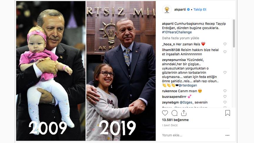 Recep Tayyip Erdoğan ın 10 yearchallange hakkında düşünceniz ?