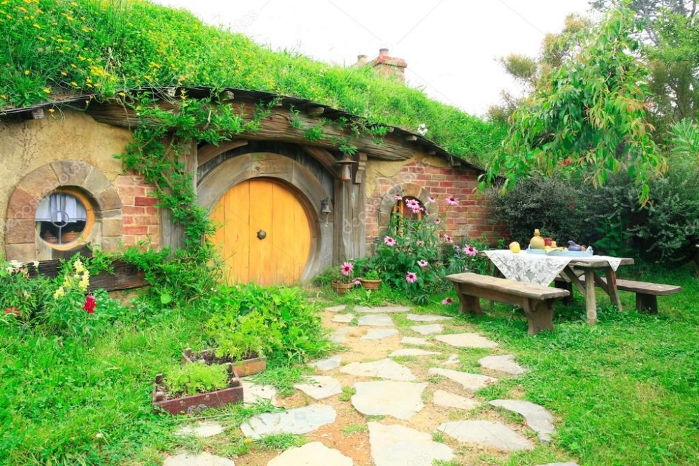 Hobbit evlerde yaşamayı ister miydiniz?
