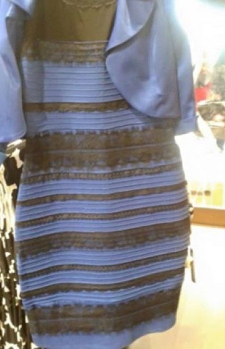 Yıllardır tartışılan elbise Sen hangi renk görüyorsun?