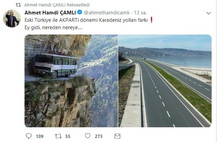 AKP’li vekilin paylaştığı Karadeniz fotoğrafı tepki çekti!