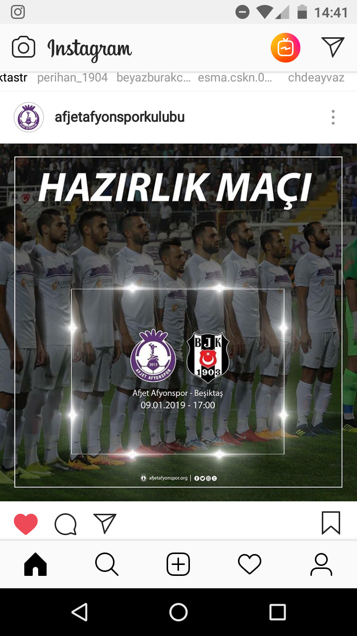 Afjet Afyonspor Beşiktaş hazırlık maçı ne olur?
