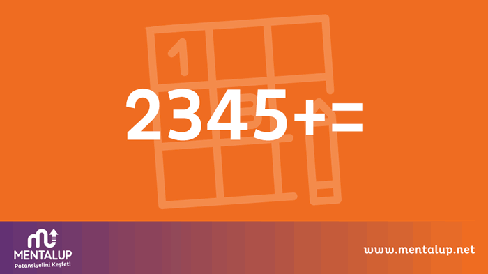 Verilen sayıları bir kere kullanarak bir eşitlik sağlayabilir misiniz?