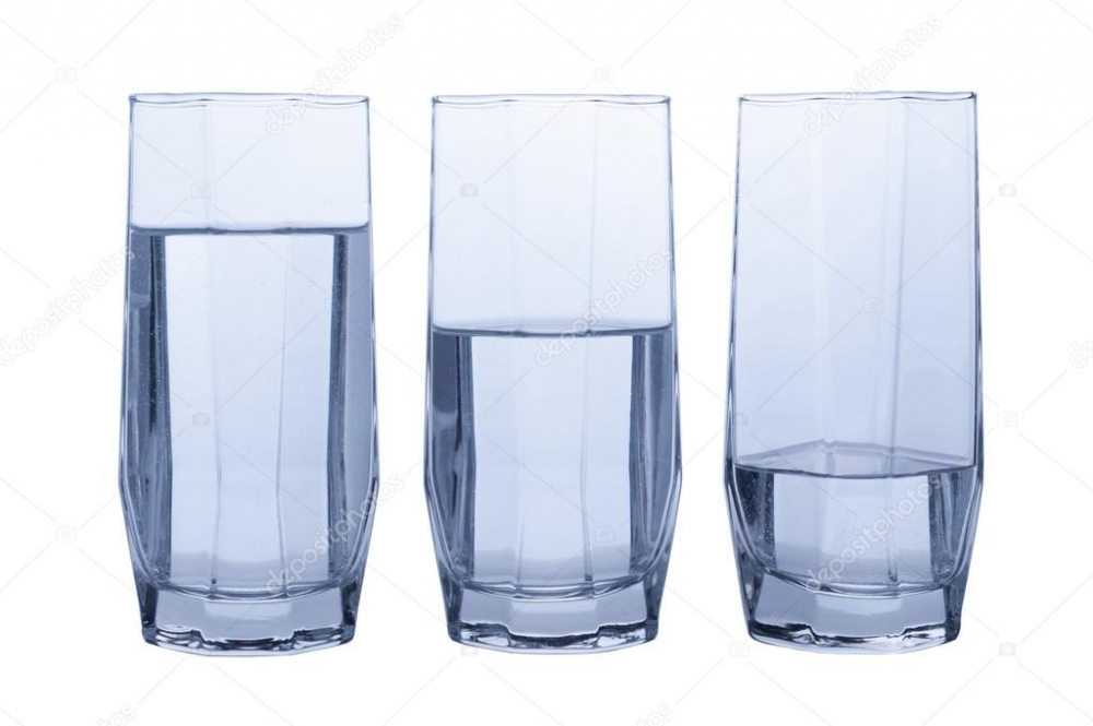 Bardağın yarısı dolu sorusunu cevaplamak kolay.Resimdeki bardaklar için ne cevap verirsin?