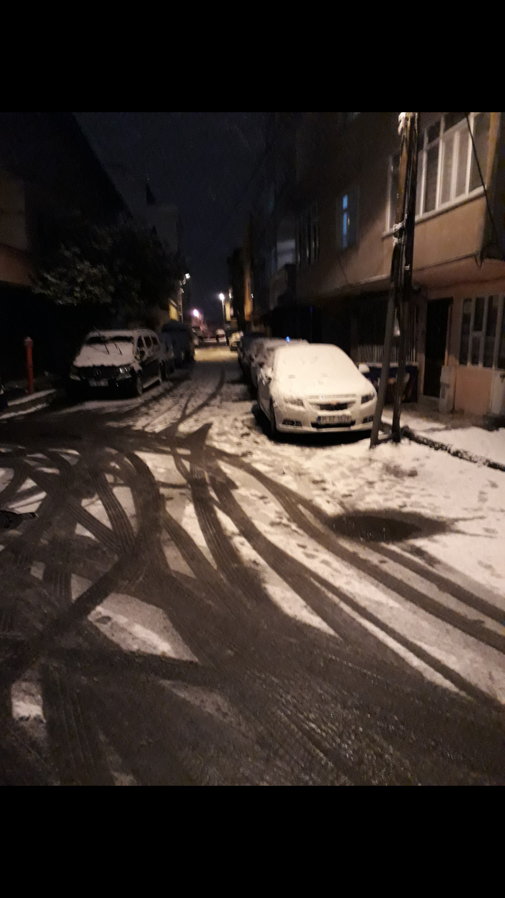 İstanbul anlık kar :)