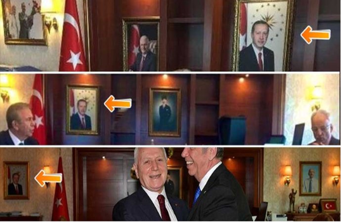 Yavaş'ın odasındaki Erdoğan portresinin yolculuğu: "Bir aya odadan çıkacak".