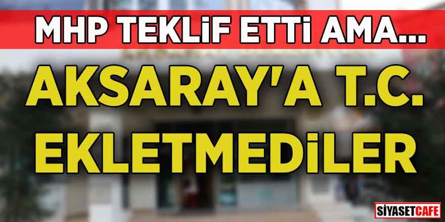 Aksaray'da T.C. ibaresinin belediye tabelası asılmasına AKP karşı çıkması hakkında ne düşünüyorsunuz?