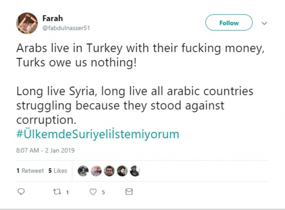 Hiç Suriyeli hesabı takip ettiniz mi? Ciddi manada bizlere hakaret ediyorlar. Bunun sonu nereye varacak? Sonunda Suriyeliler ile ülkemizde savaşacak mıyız?