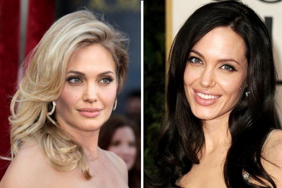 Angelina Jolie sarışın mı esmer mi güzel ?