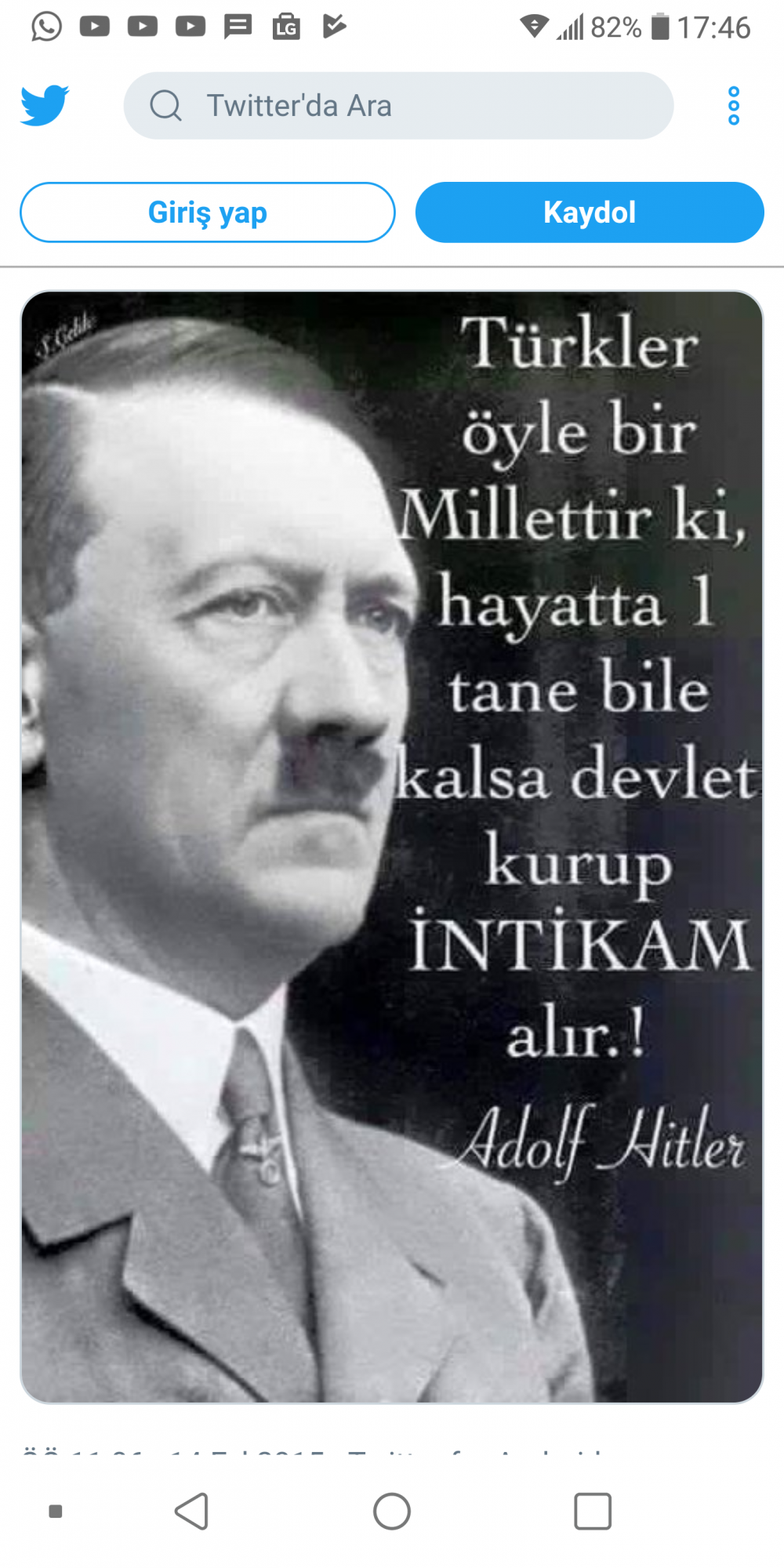Adolf hitlerin türkler hakkındaki sözü açıklamaya bakarmısınız ?