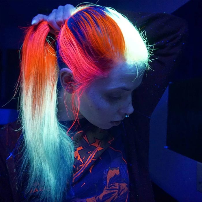 Neon renkli saçlar hakkında ne düşünüyorsunuz?