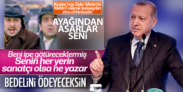 Erdoğan'ı tehdit eden Metin Akpınar'dan ilk açıklama geldi?