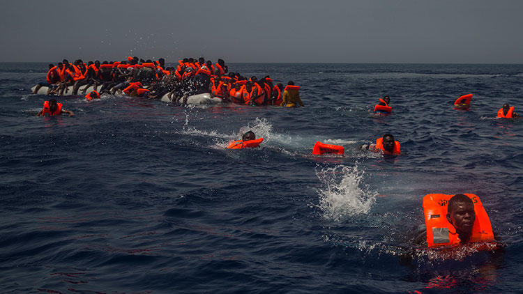 Akdenizde göçmen Faciası 117 ölü var