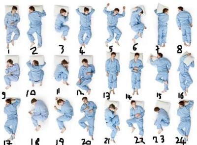 Uyku pozisyonunuz resim deki hangisi?