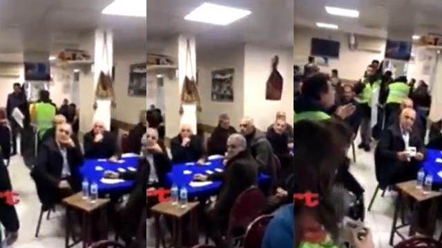 DİKKAT:Sarı yelekli provokatörler Türkiye'de kahvehanelerde fitne saçıyor.Görüntüler internete düştü?
