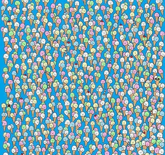 Resimdeki lollipopu bulabilir misiniz?