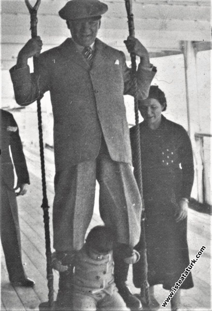 Atatürk'ün bu fotoğrafını görmüş müydünüz ?