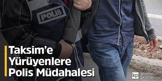 1 mayista Taksime yürümek isteyenlere polis tarafindan müdahale!!!!