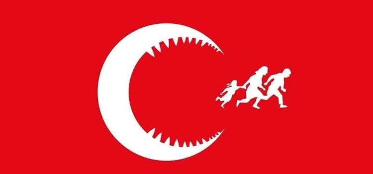 Suriyeli vatandaşlar resimdeki Türk bayrağını çizmiş... Siz nasıl yorumluyorsunuz?