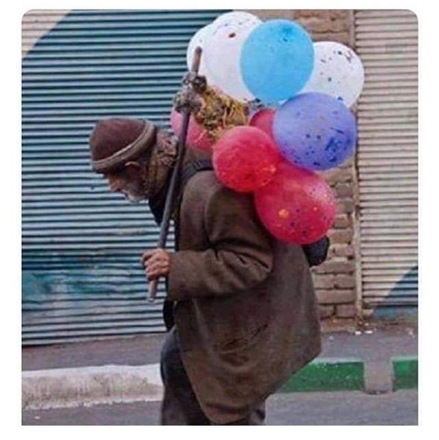 Baloncuyu da, çok fazla balonu olduğu için dünyanın en mutlu insanı sanırdım.?