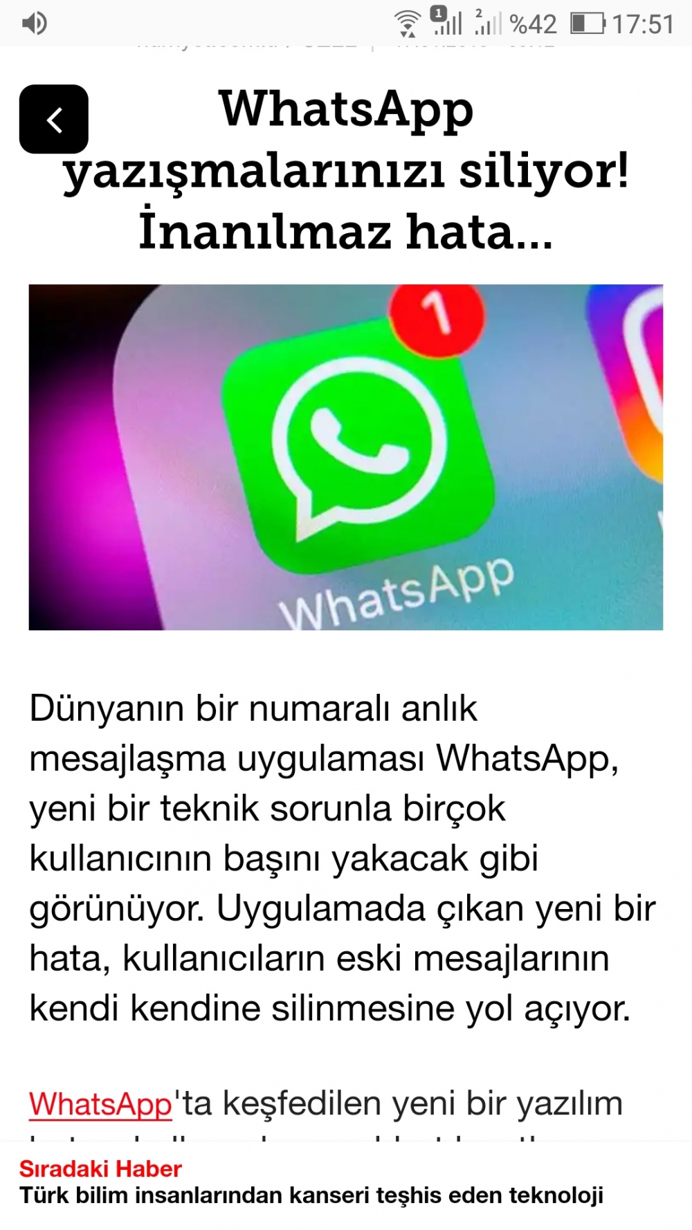 WhatsApp yazışmalarımızı siliyor mu?